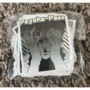 Psycho Pass Anime 50 Piece Sticker Set